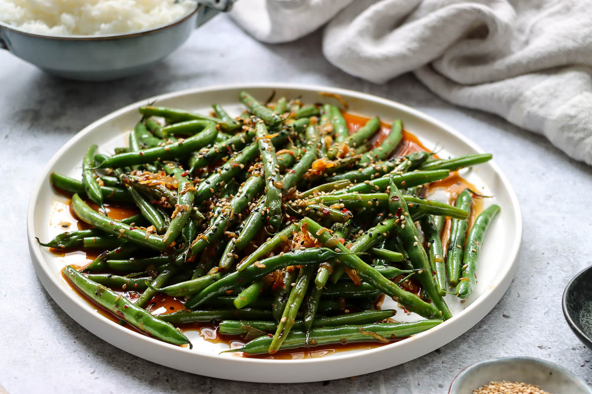 Asian Style Stir-Fried Green Beans