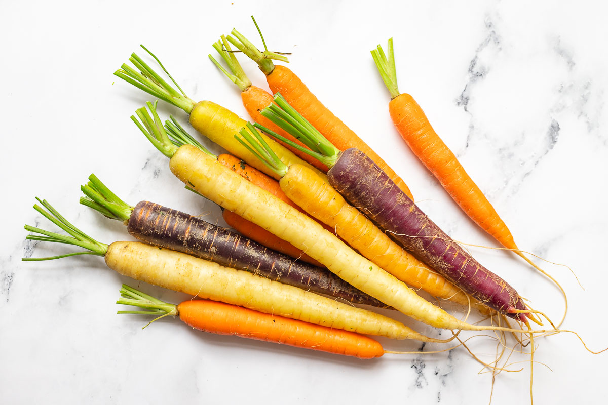 Heirloom carrots