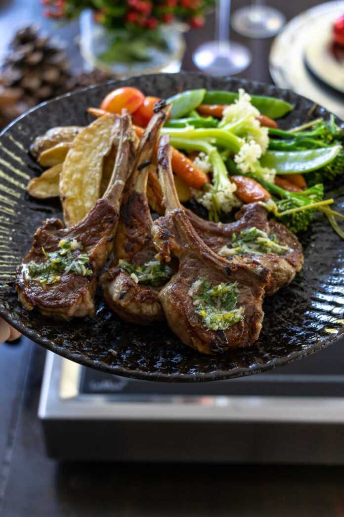 Grilled Lamb Chops with LemonMint Gremolata Recipe Elle Republic
