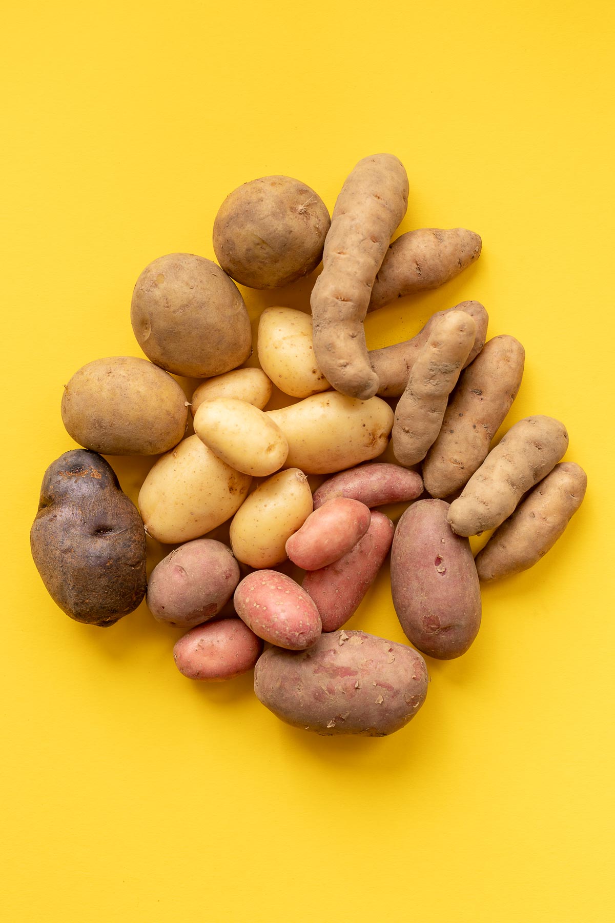 Auswahl von Kartoffeln für Kartoffeln kochen: So geht's + Schnelles Bratkartoffel-Rezept