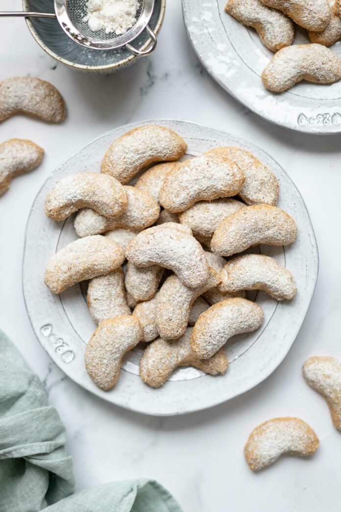 Vanillekipferl - Glutenfreie Plätzchen Rezept