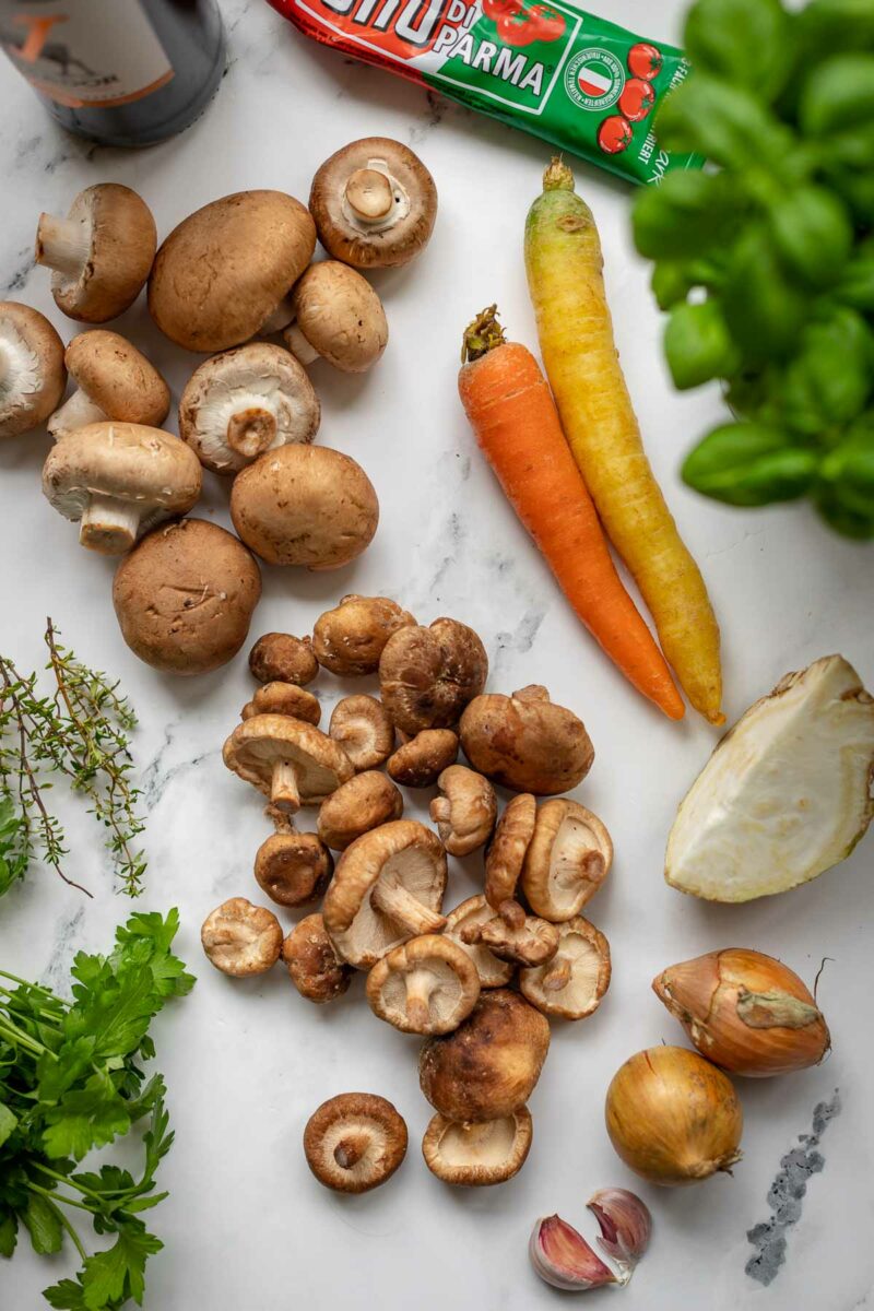 Pilz-Bolognese vegetarisch | Rezept | Elle Republic