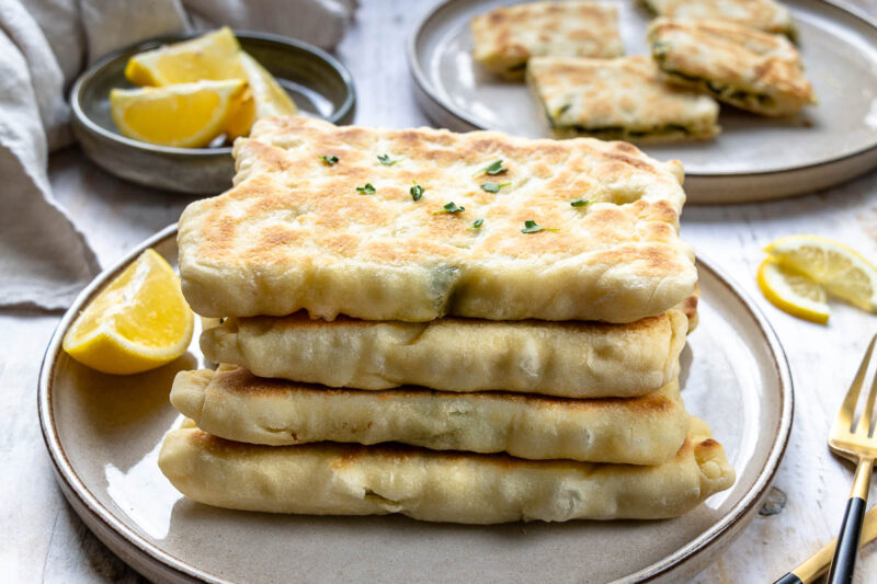 Homemade Gozleme with Spinach and Feta Recipe Elle Republic