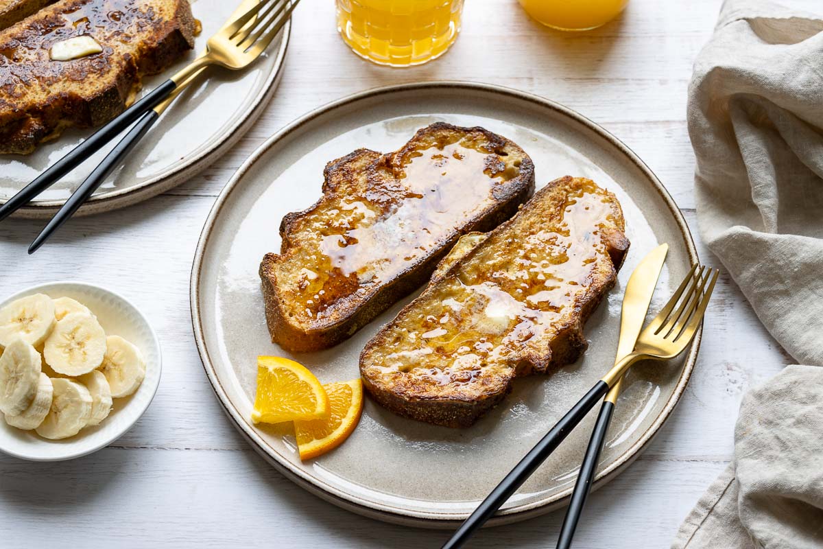 French Toast - Quick & Easy Recipe without added sugar