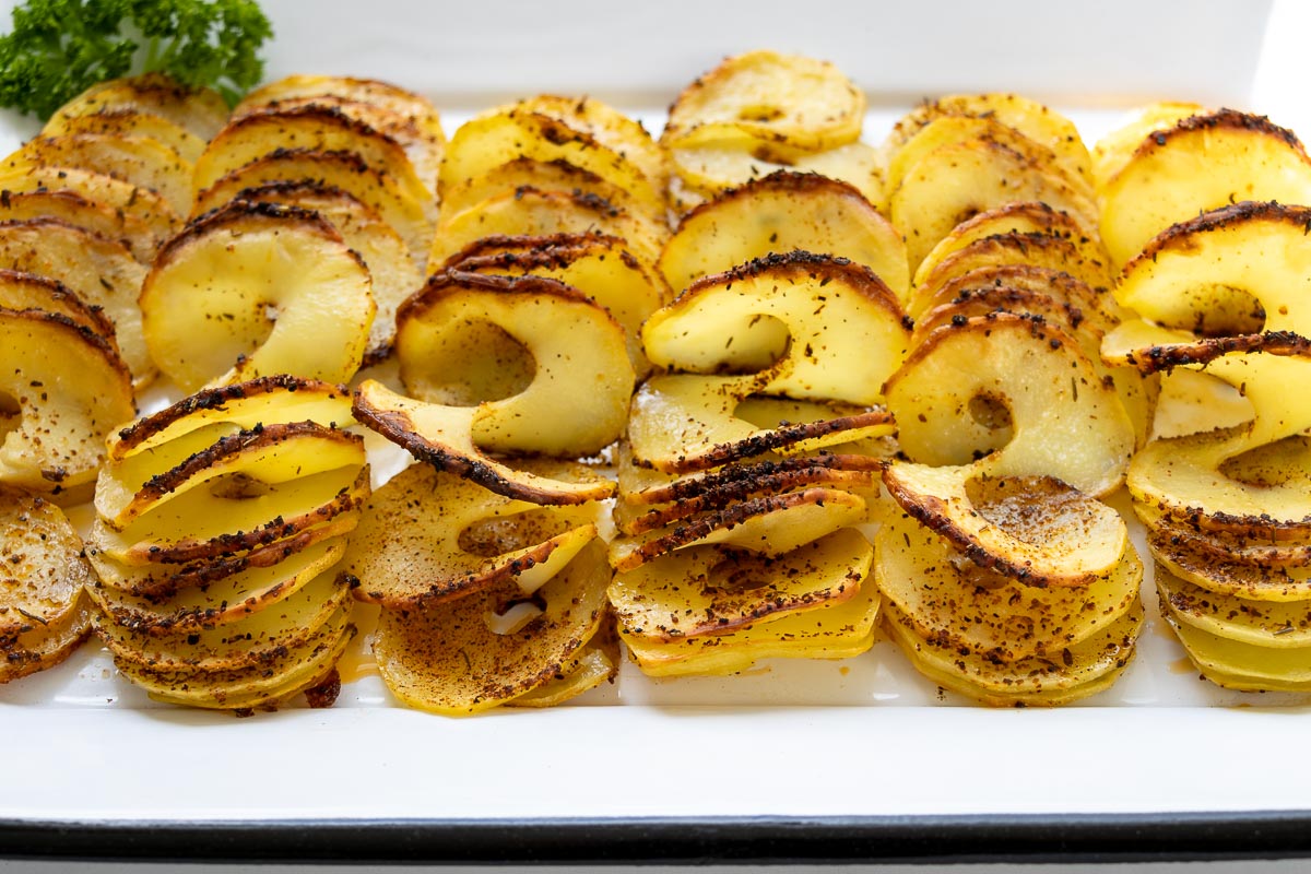 spiral cut potatoes