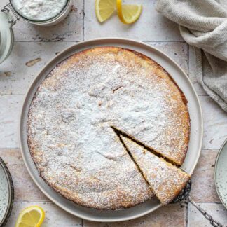 Zitronenkuchen mit Ricotta