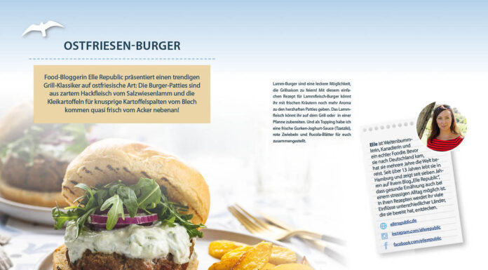 Ostfriesen-Liebe Magazin und Elle's Ostfriesen-Burger