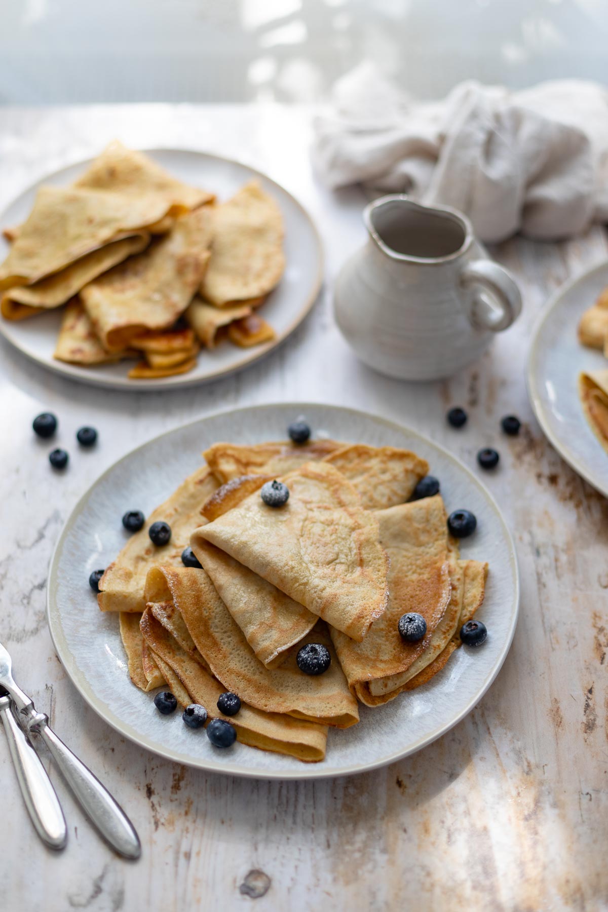 Original Crêpes Rezept (französische Pfannkuchen)