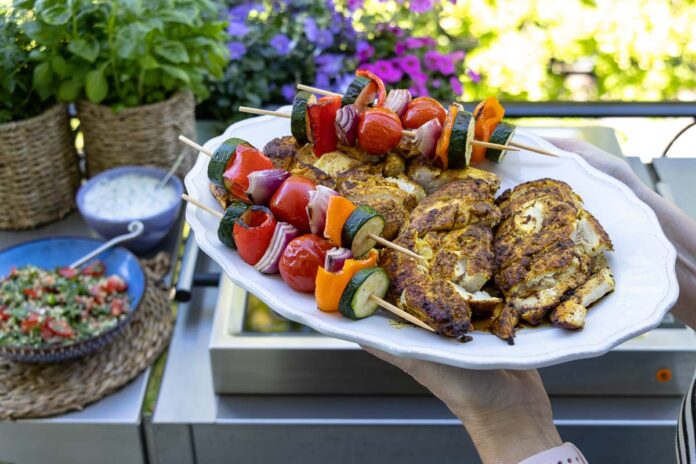 Hähnchen Schawarma mit Joghurt Sauce | Rezept | Elle Republic