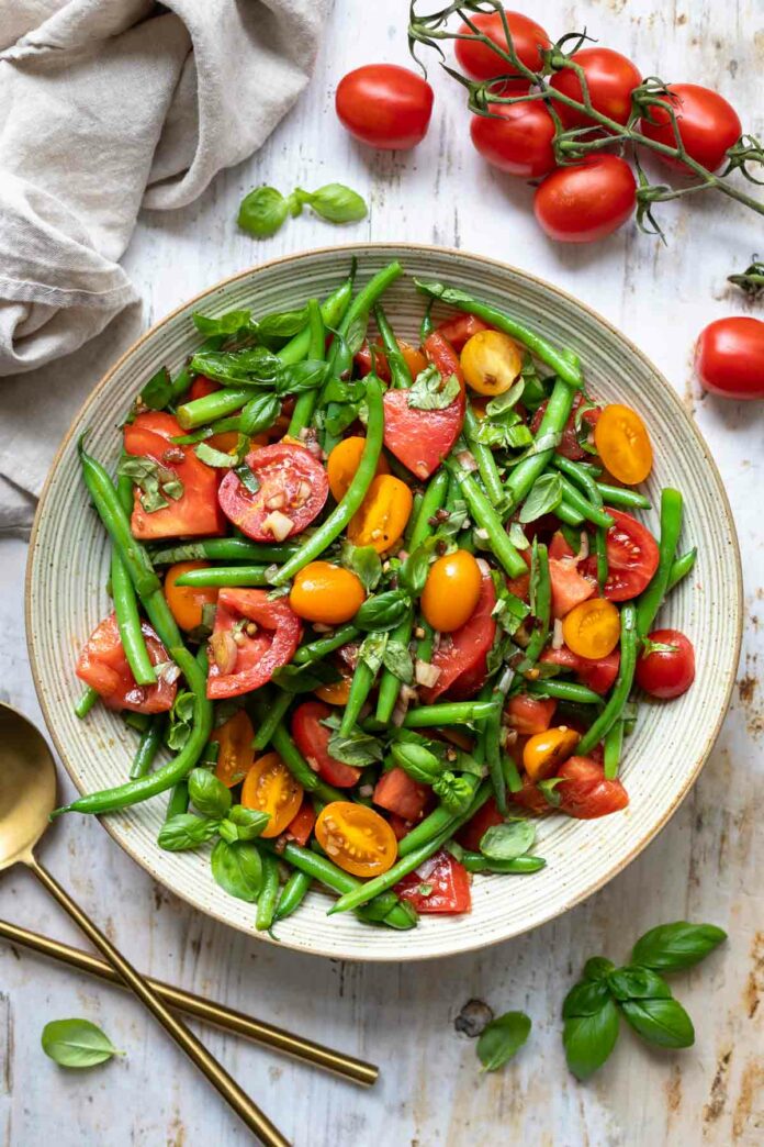 Tomaten-Bohnen-Salat 