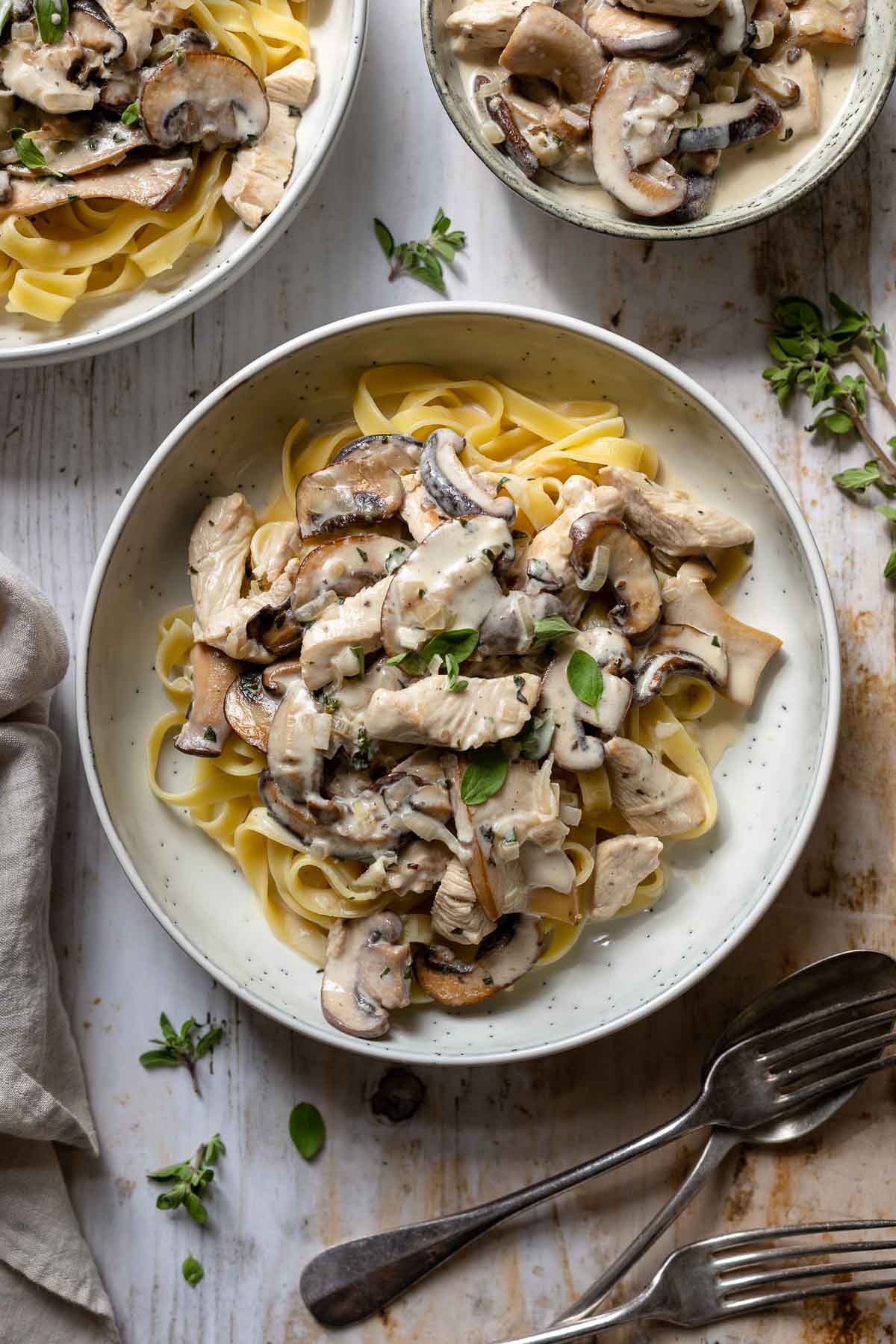 Zurich Ragout (Zürcher Geschnetzeltes) with Turkey 