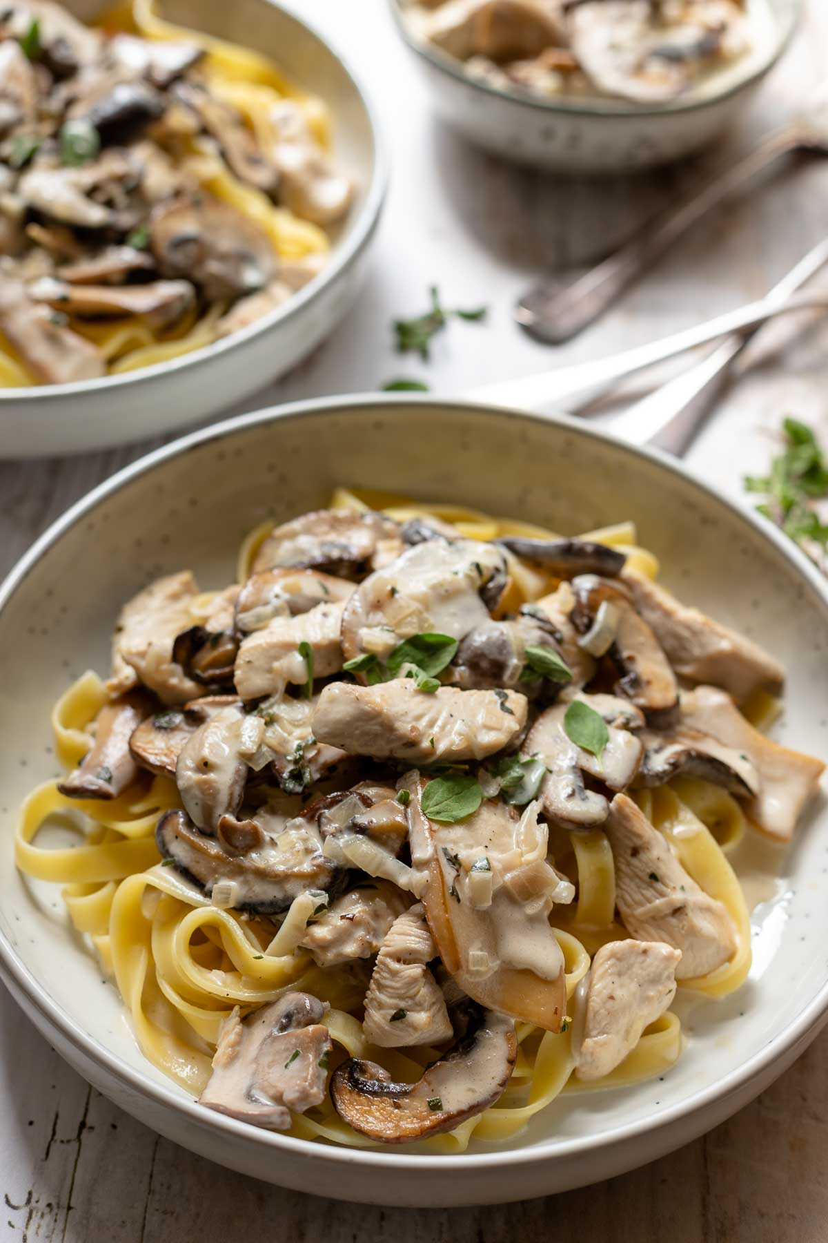 Zurich Ragout (Zürcher Geschnetzeltes) with Turkey 