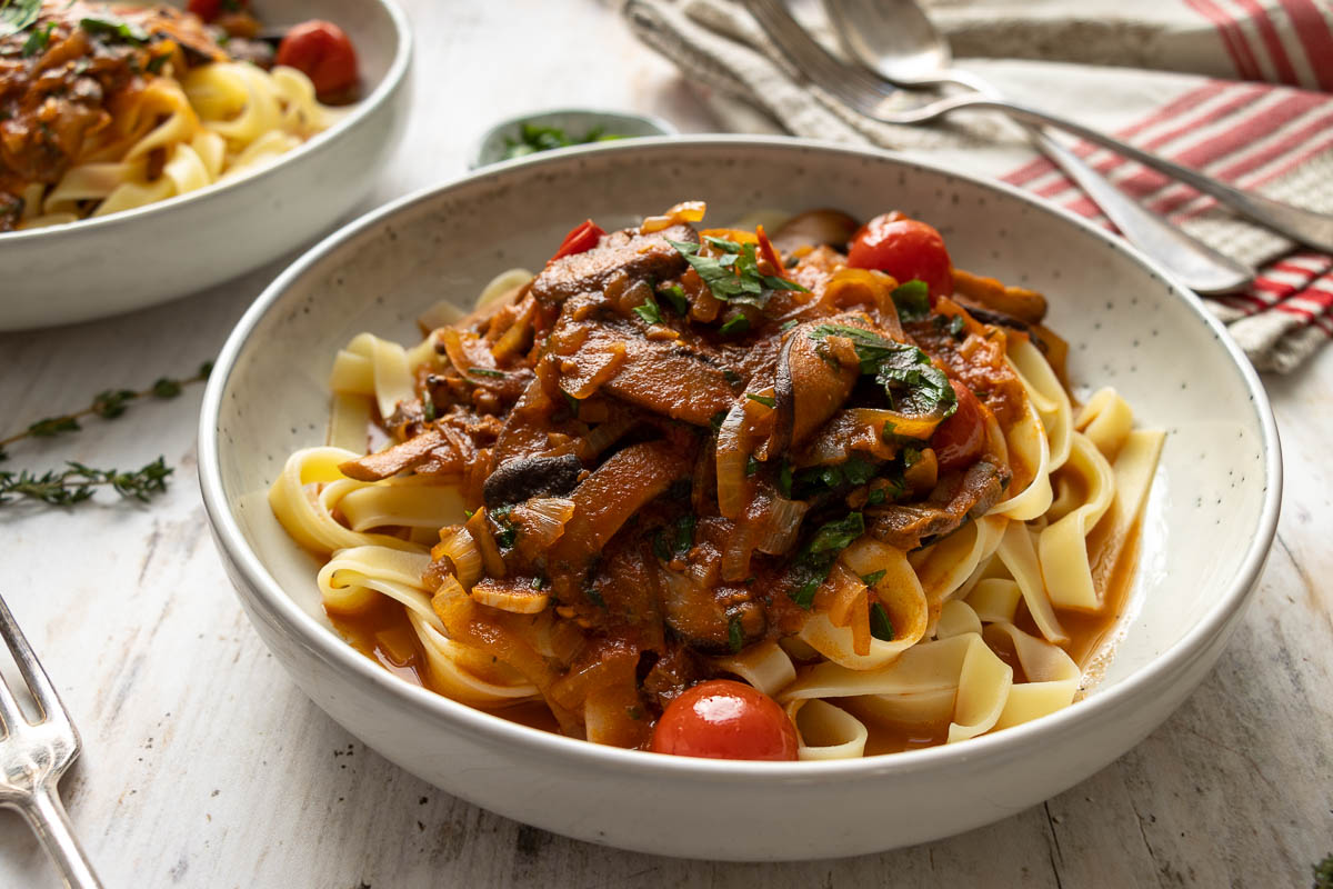 Mushroom Ragù with Mixed Mushrooms