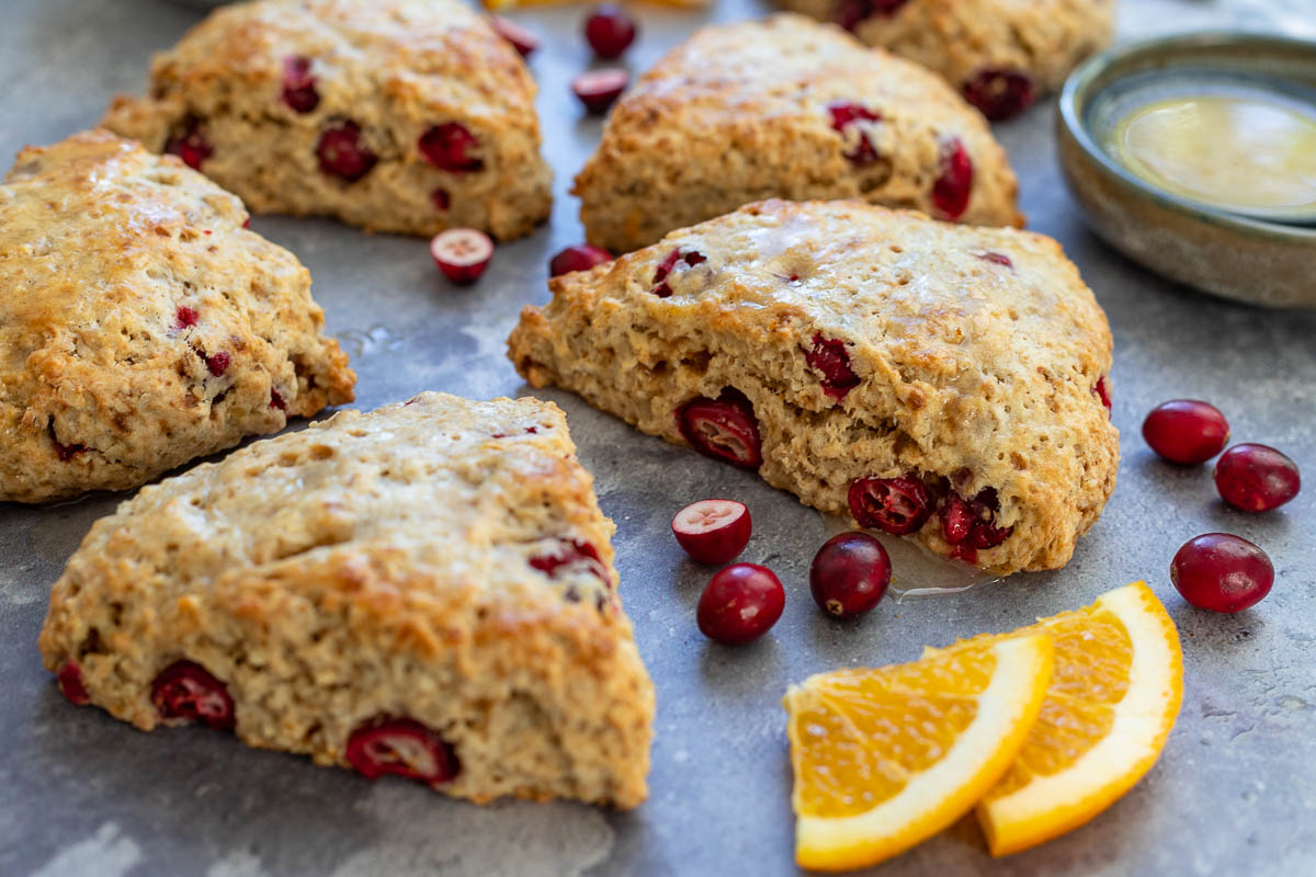 Buttermilch-Scones mit Cranberry Rezept