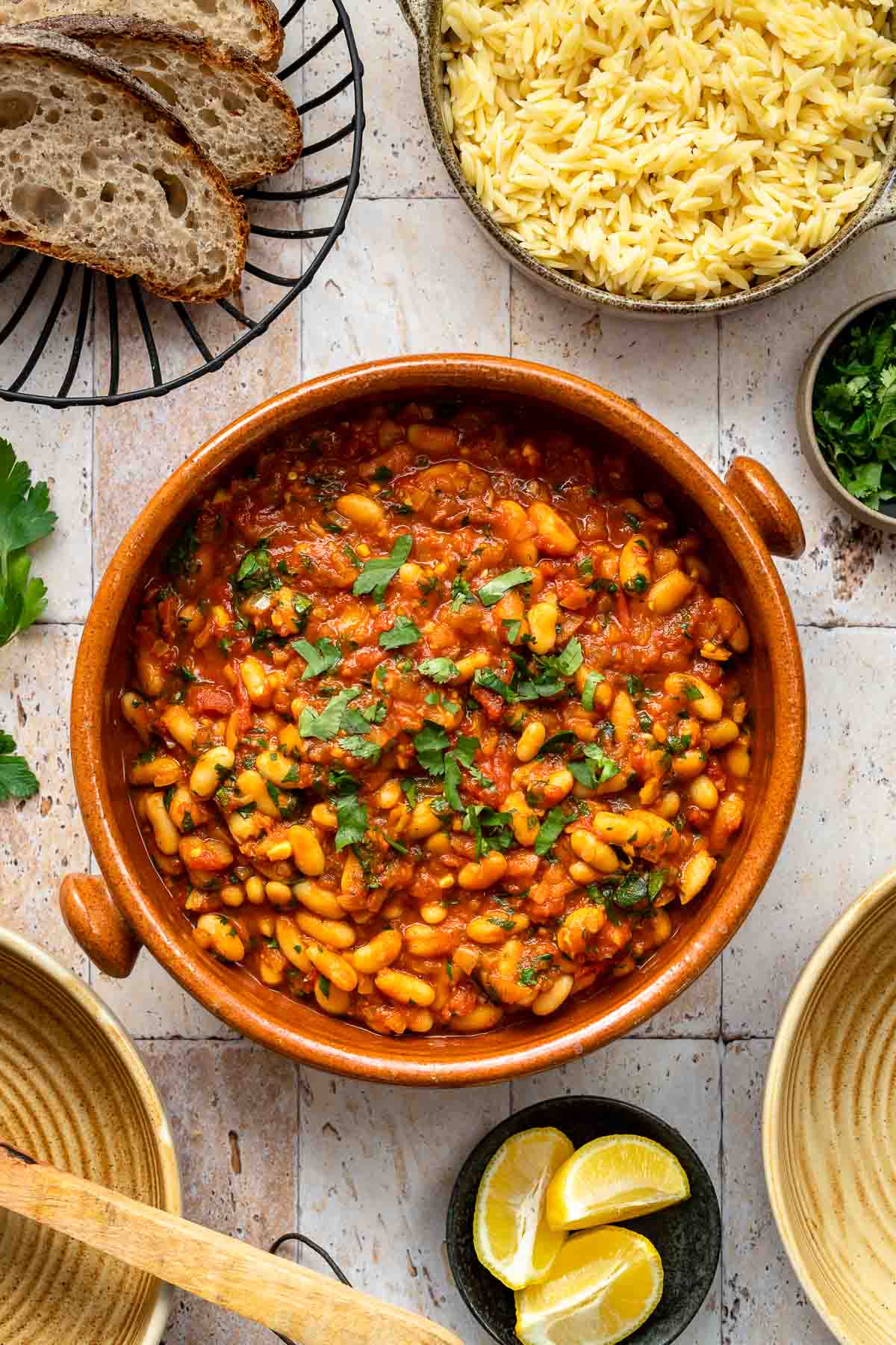 marokkanischer Weiße Bohnen Eintopf Rezept