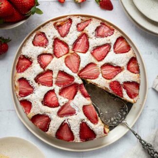 Erdbeer-Mandel-Kuchen Rezept