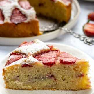 Erdbeer-Mandel-Kuchen Rezept