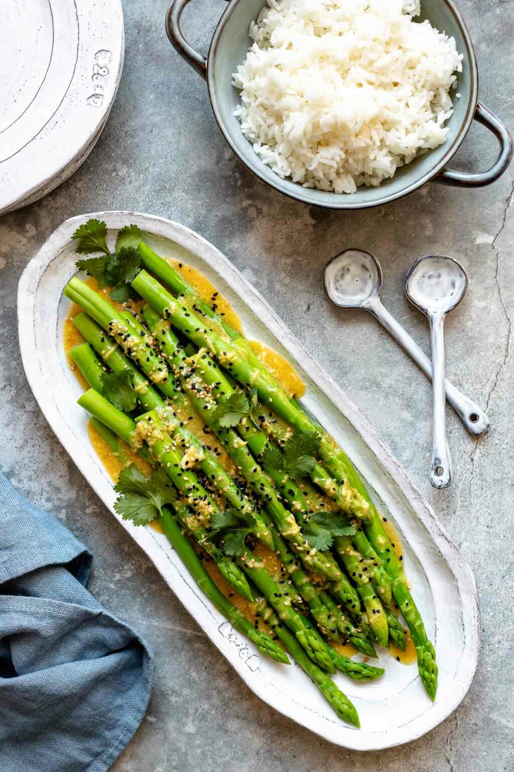 Spargel asiatische Art | Rezept | Elle Republic