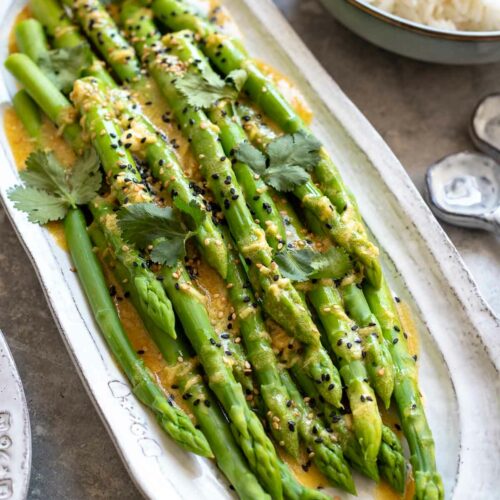 Spargel asiatische Art | Rezept | Elle Republic