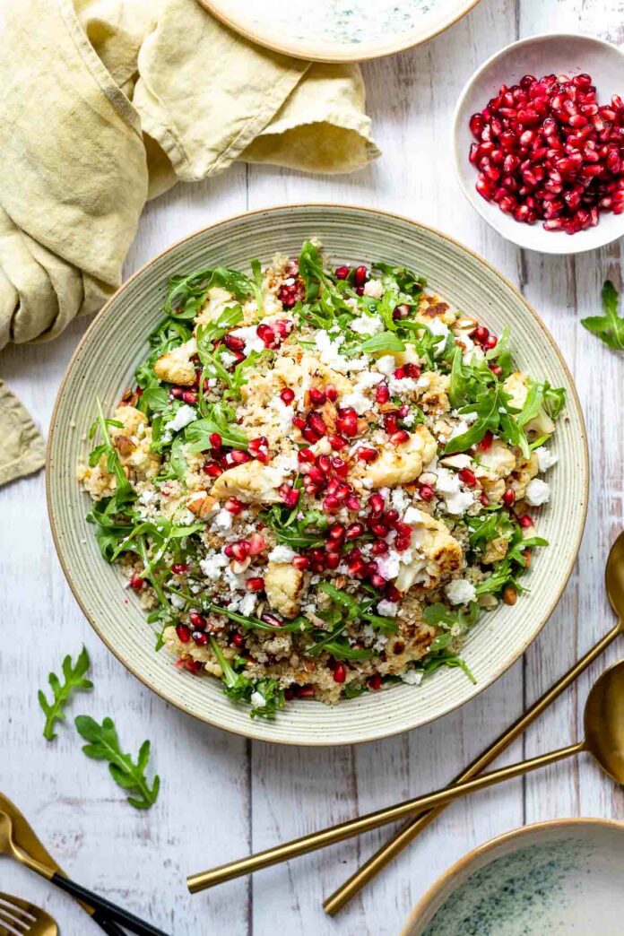 Blumenkohl-Quinoa-Salat