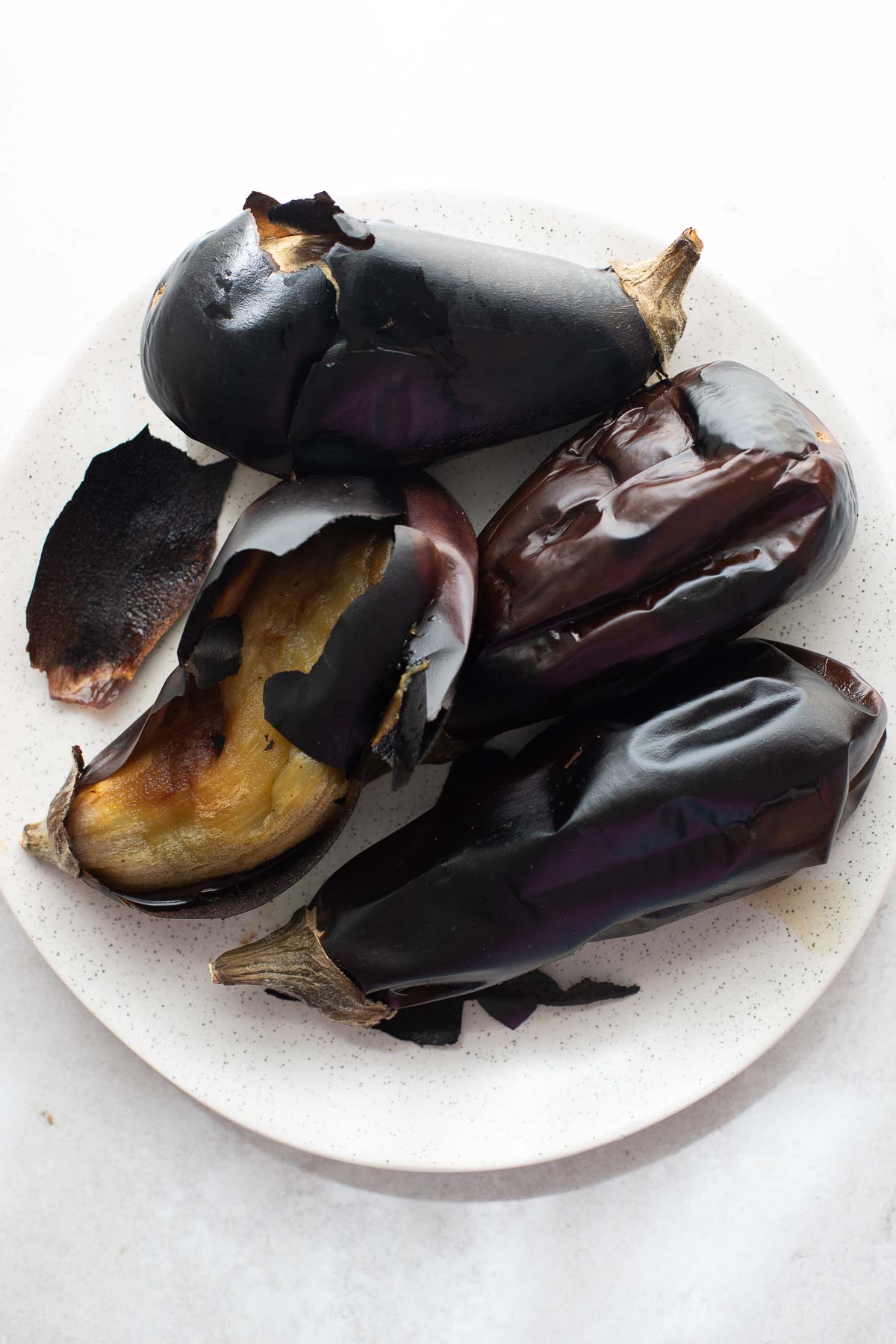 Gebackene Aubergine