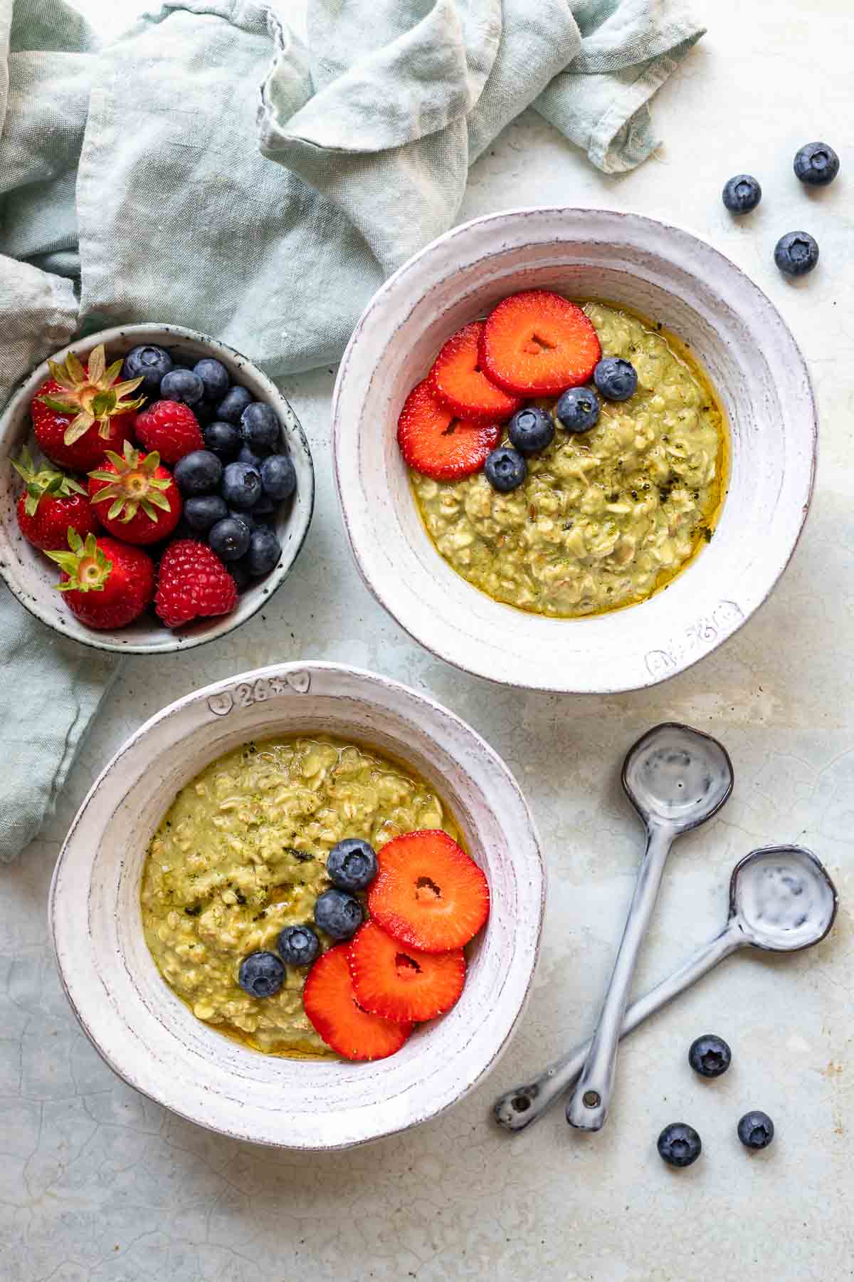 Vegan Matcha Porridge