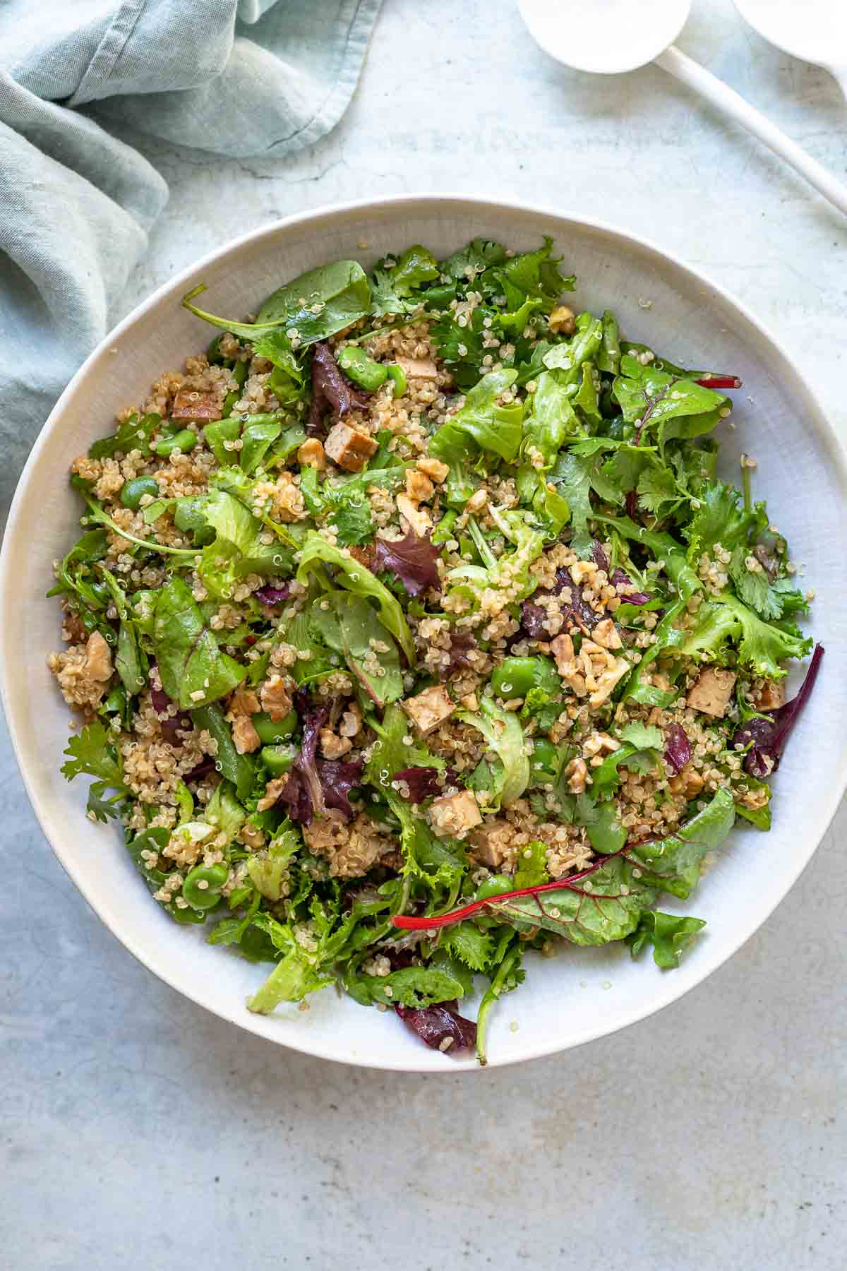 Quinoa Salat asiatische Art Rezept