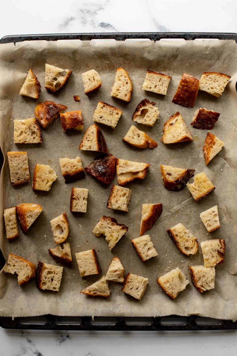 Italienischer Brotsalat (Panzanella) mit Pfirsich | Elle Republic
