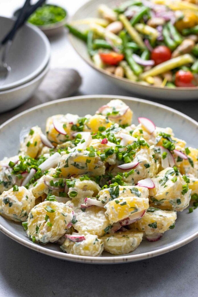 Kartoffelsalat mit Meerrettich