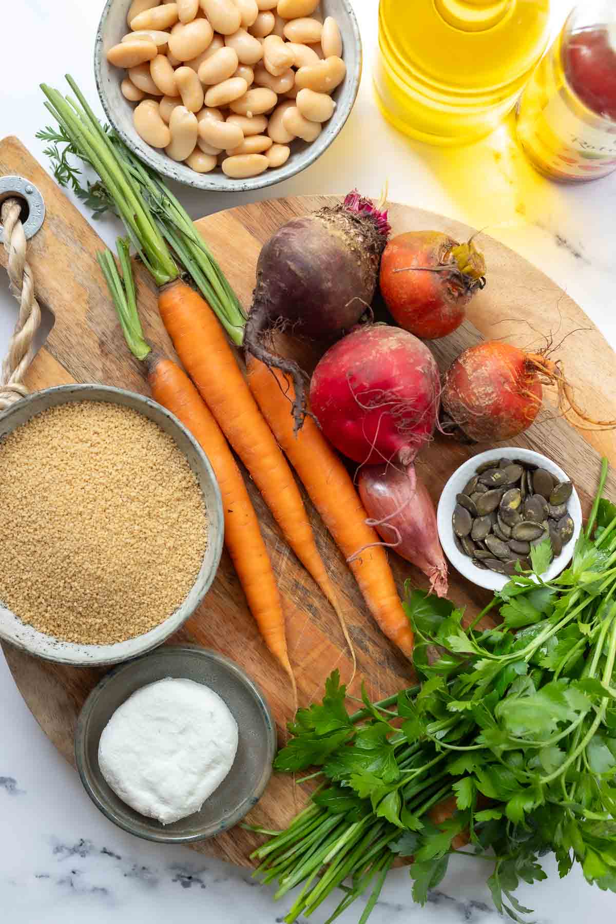 Salad ingredients