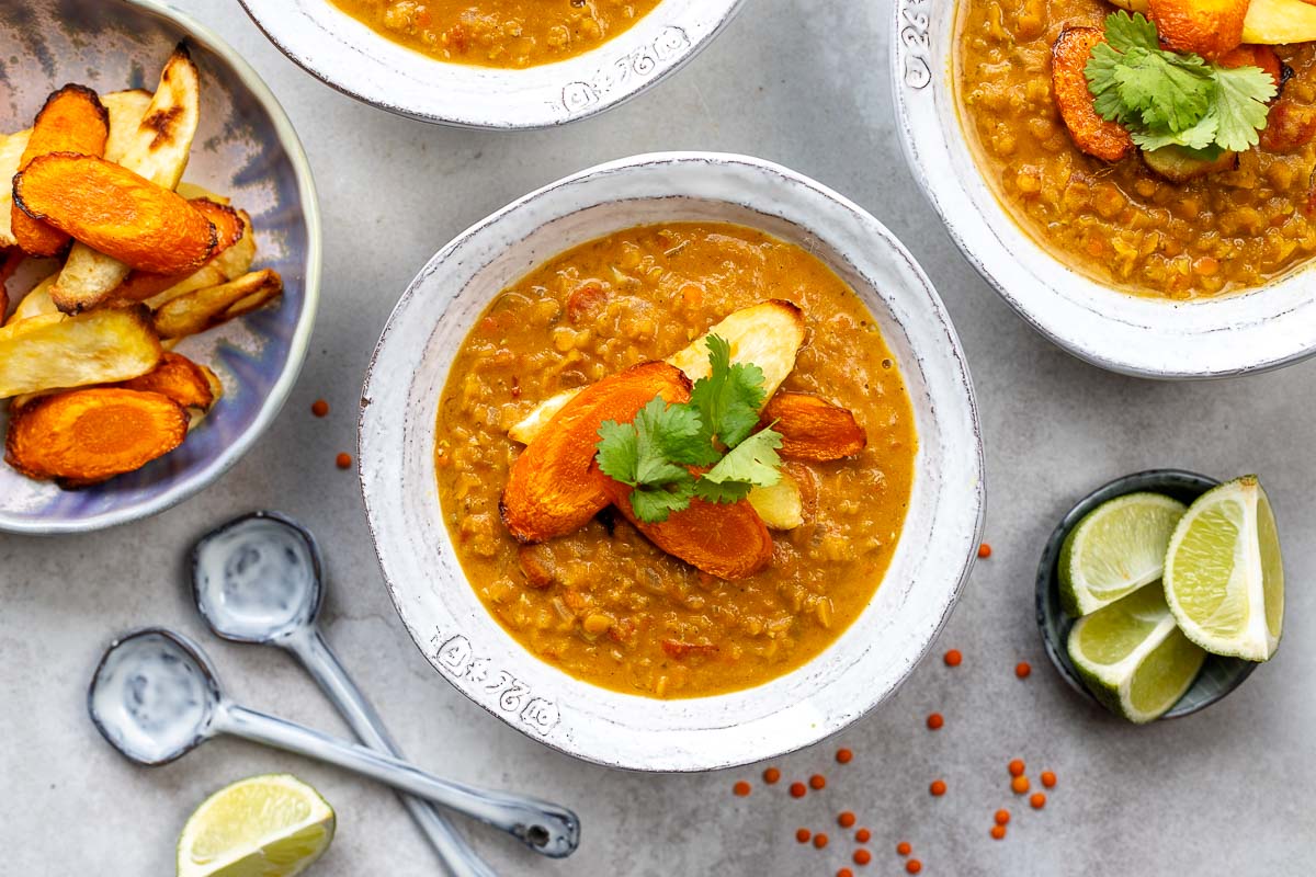 Red Lentil Dal (Easy Indian Curry Recipe)