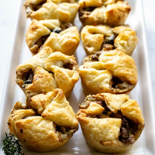 Pilz-Tartelettes mit Maronen und Roquefort | Rezept | Elle Republic