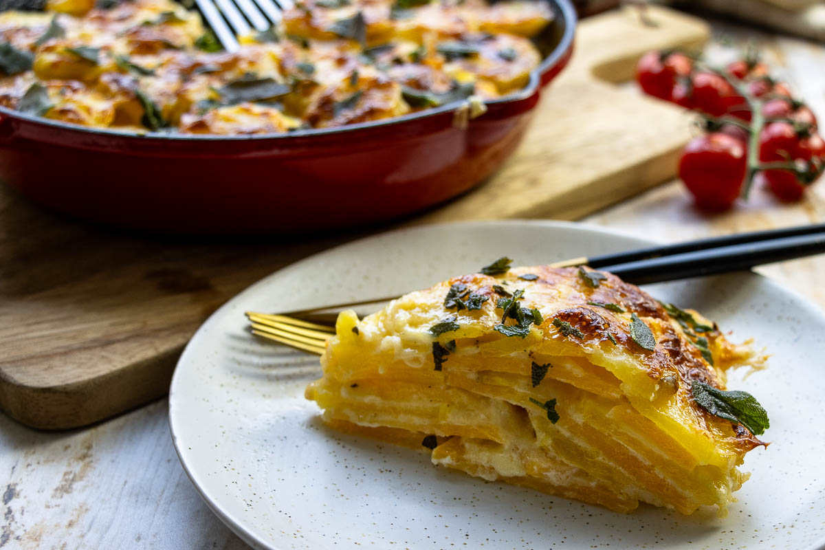 Potato-Rutabaga Gratin Recipe