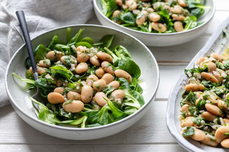 Bohnensalat mit frischen Kräutern | Rezept | Elle Republic
