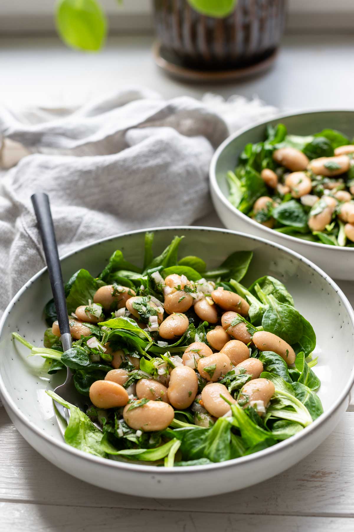 Easy White Bean Salad with Herbs