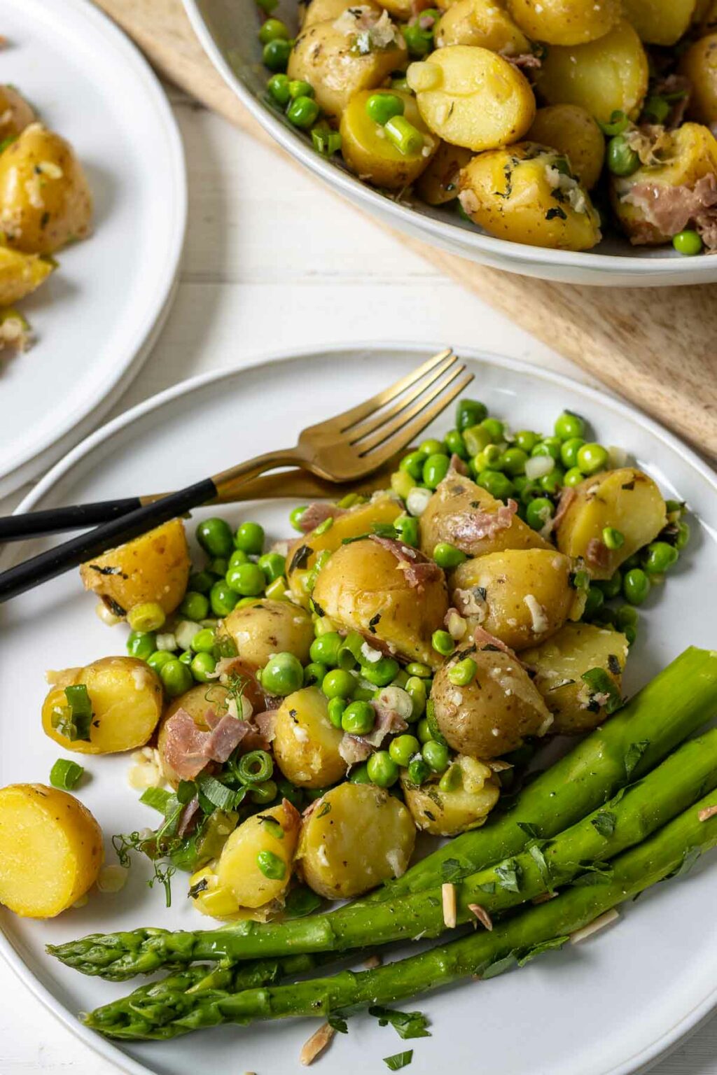 Kartoffelsalat mit Erbsen | Rezept | Elle Republic