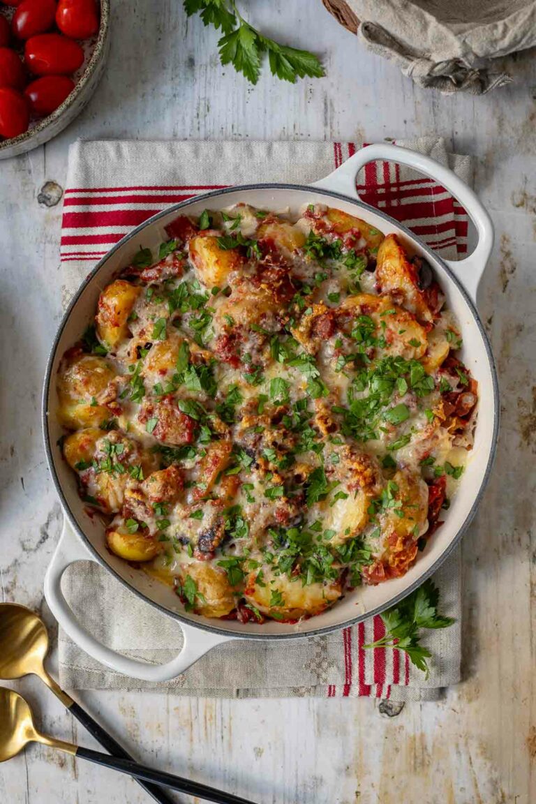 Mediterraner Kartoffelauflauf Rezept