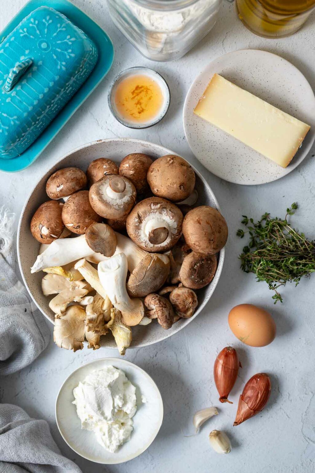 Galette mit Pilzen (Pilz-Tarte Rezept) | Elle Republic Galette mit Pilzen (Pilz-Tarte Rezept) | Elle Republic