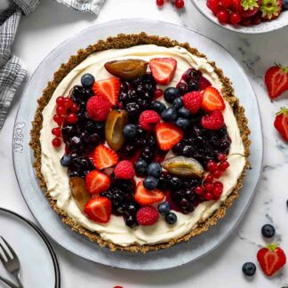 Cremiger Käsekuchen ohne Backen