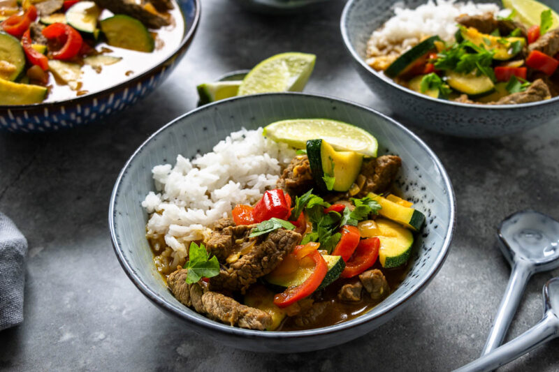 Thai-Curry mit Rindfleisch Rezept