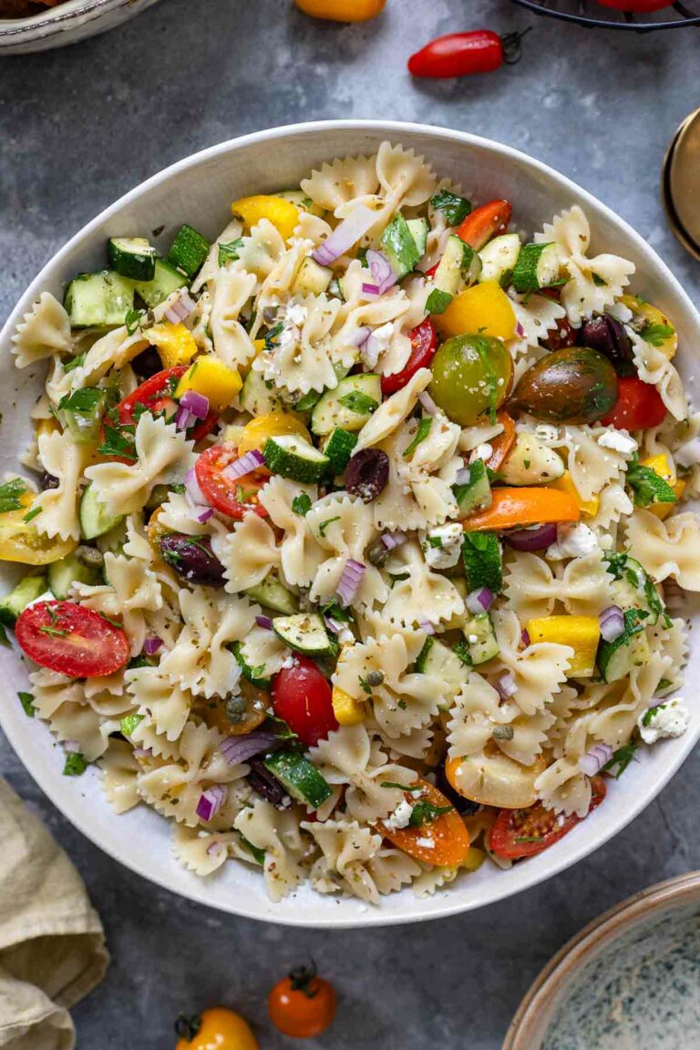 Griechischer Nudelsalat | Rezept | Elle Republic