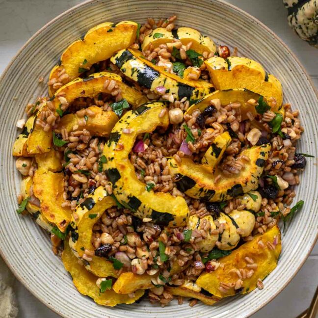 Kürbis Salat mit Sweet Dumpling und Dinkel | Elle Republic Kürbis Salat mit Sweet Dumpling und Dinkel | Elle Republic