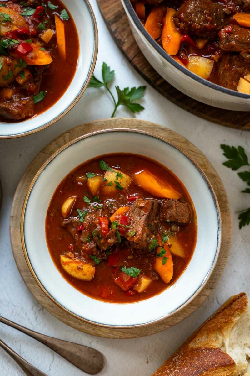 Rindergulasch klassische Rezept