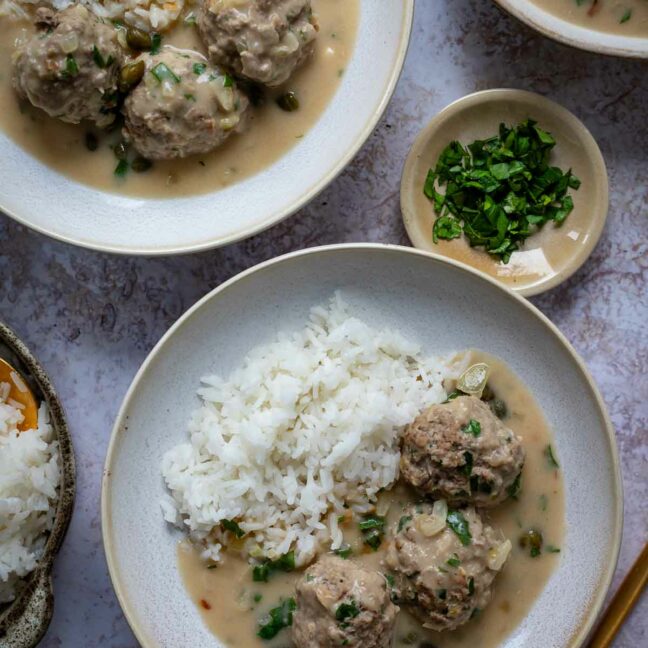 Königsberger Klopse mit Kalb - Einfaches Rezept