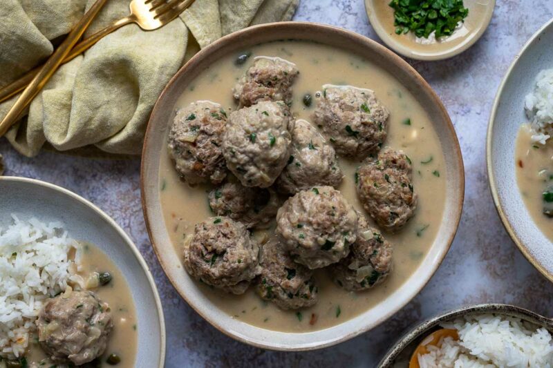 Königsberger Klopse mit Kalb - Einfaches Rezept