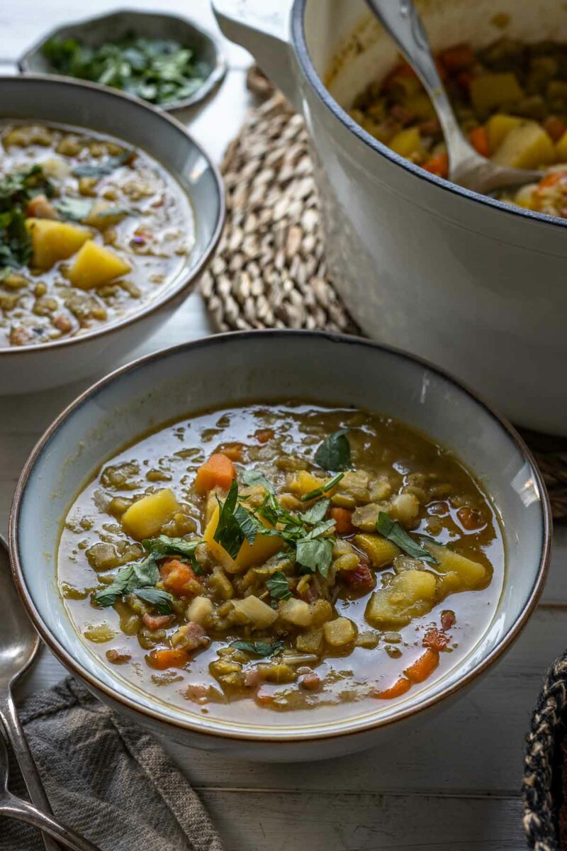 Erbsensuppe - Omas Klassiker Erbseneintopf Rezept