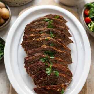 Rinderbraten - klassisches Rezept mit Schmorgemüse