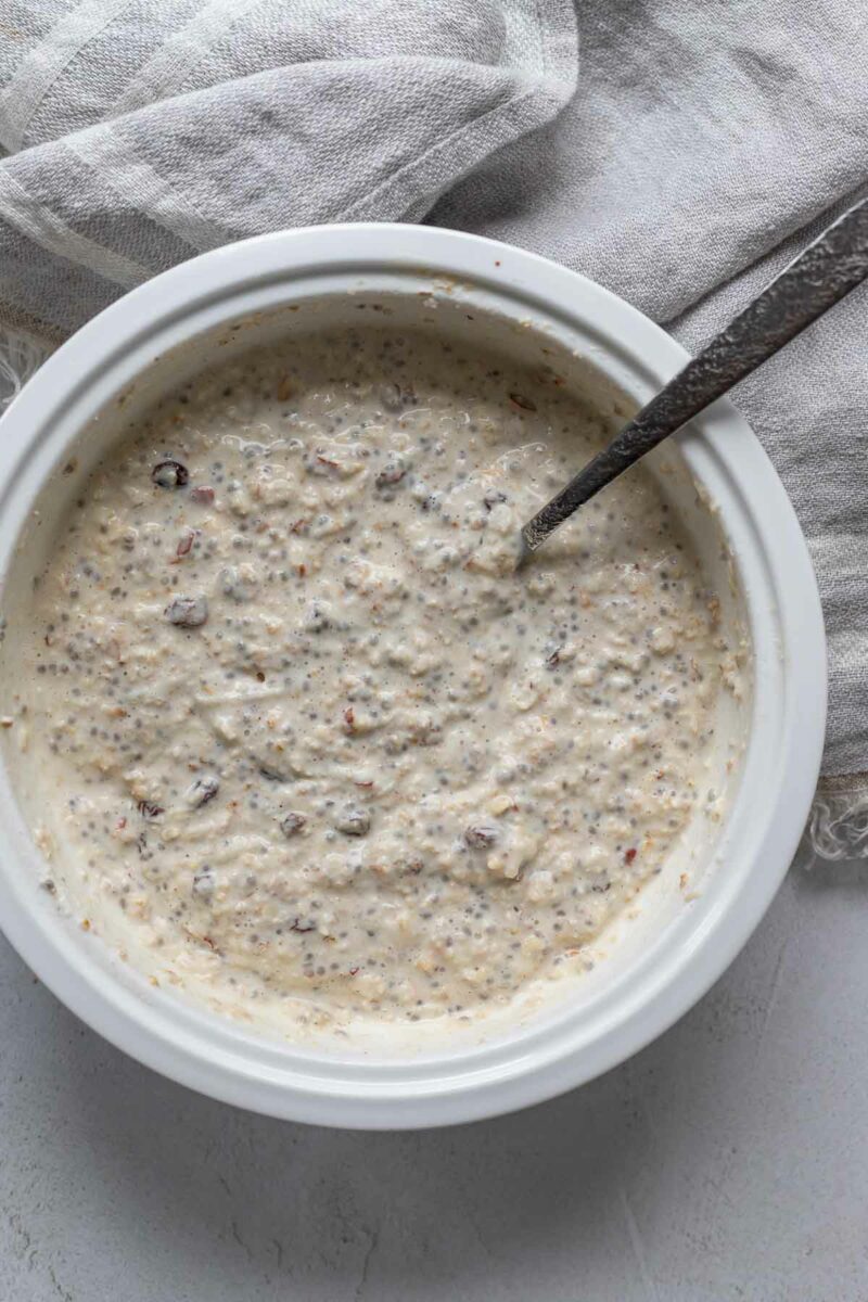 Bircher Muesli vorbereiten