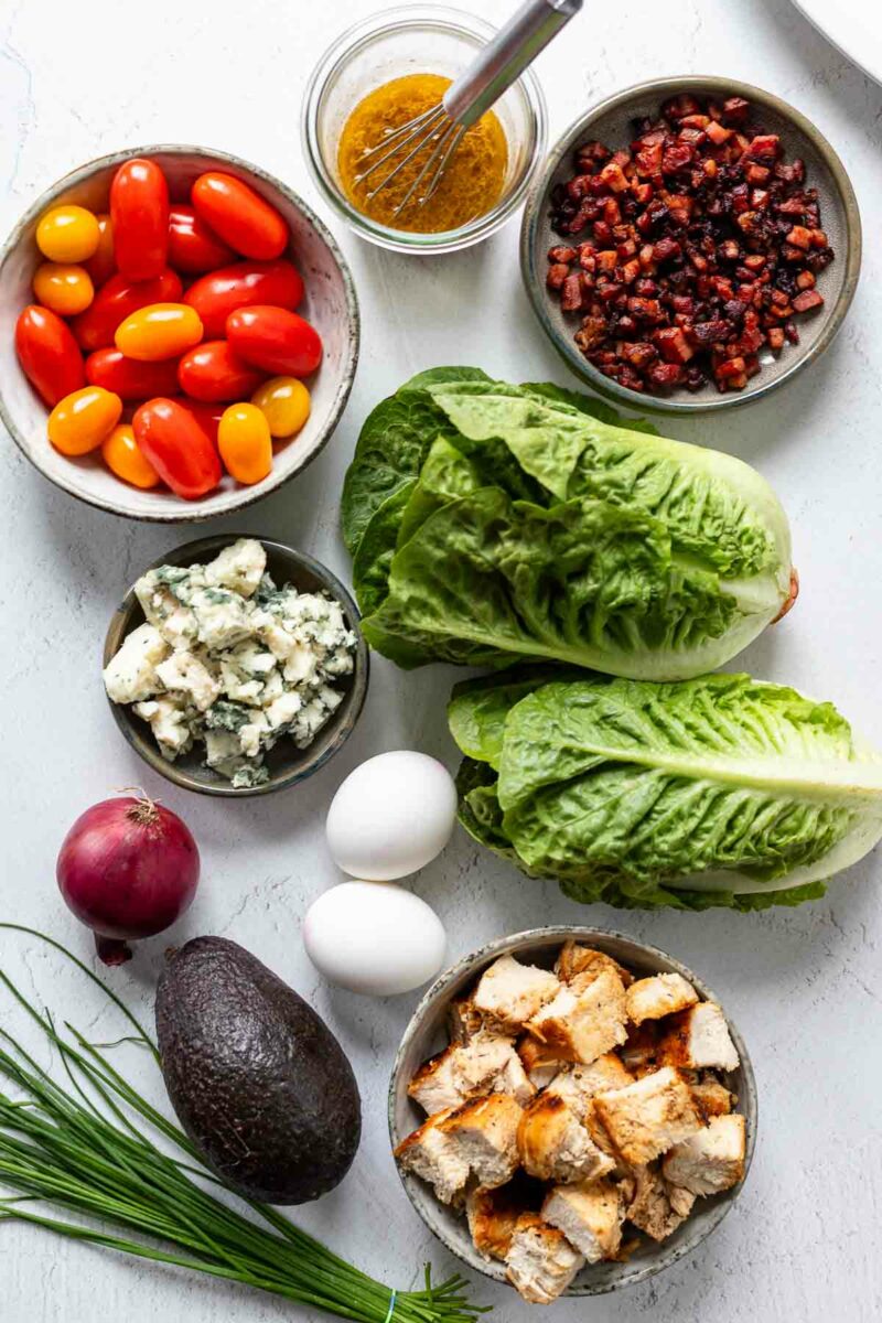 Zutaten für Cobb Salad