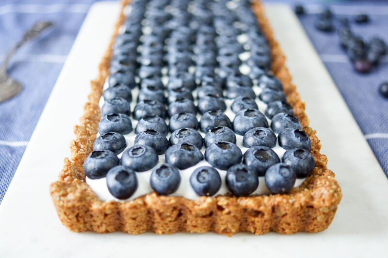 Bluebeeren Tarte als Antioxidantien in der Ernährun